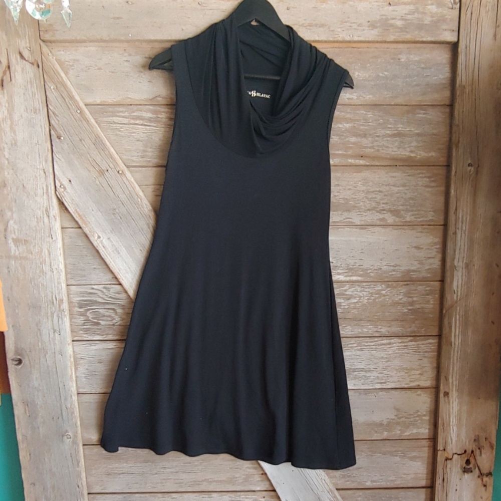 BLACK ALINE DRESS